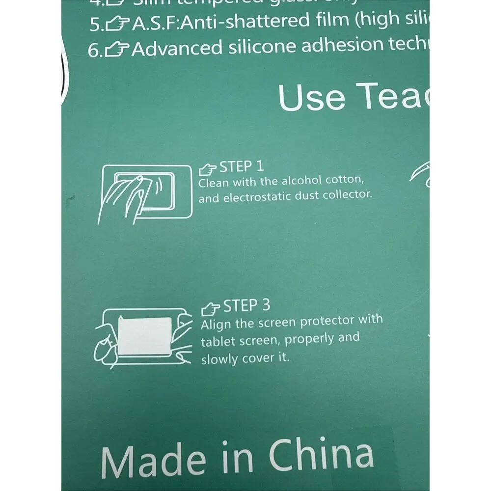 2 Pack Screen Protector For iPad Pro 12.9 inch 2024 Tempered Glass Tempered...